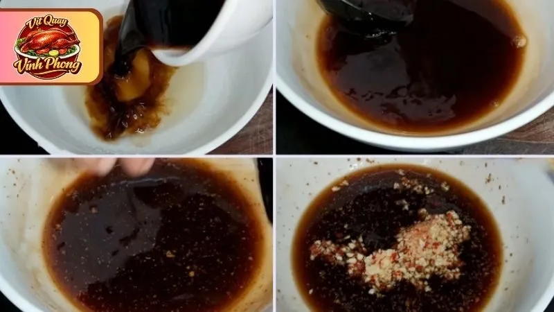 Các công thức pha nước chấm vịt chuẩn