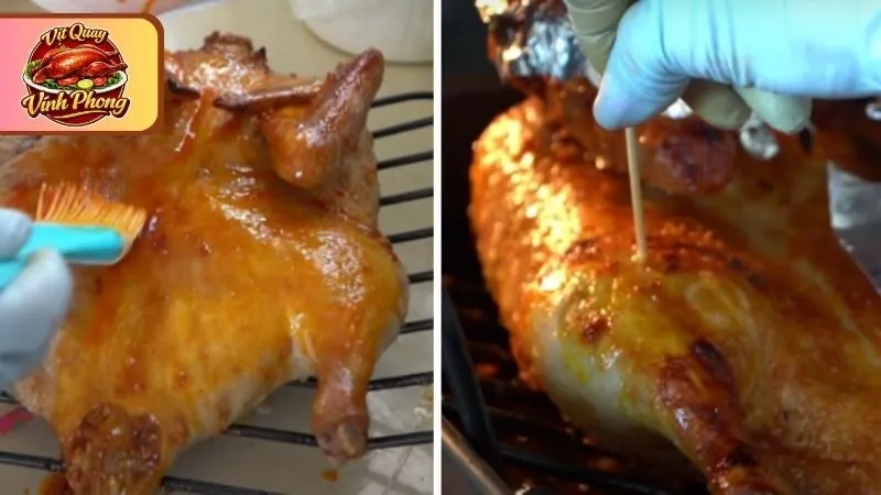 Quy trình nướng vịt chi tiết