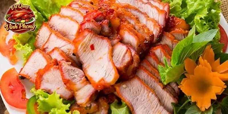 Thưởng thức xá xíu tuyệt hảo tại Vịt Quay Vĩnh Phong