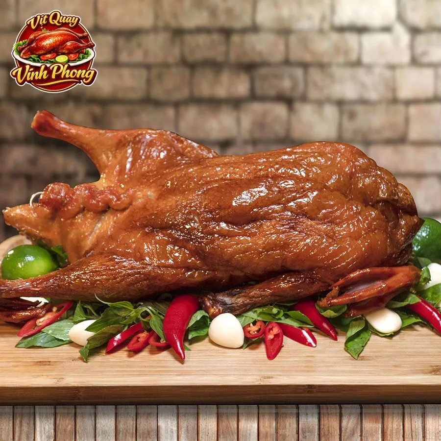 menu vịt quay vĩnh phong đa dạng món ngon hấp dẫn
