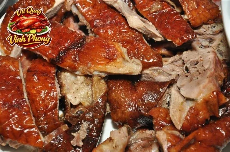 Hương vị vịt quay Đắc Hòa thơm ngon đặc trưng khi thưởng thức thực tế