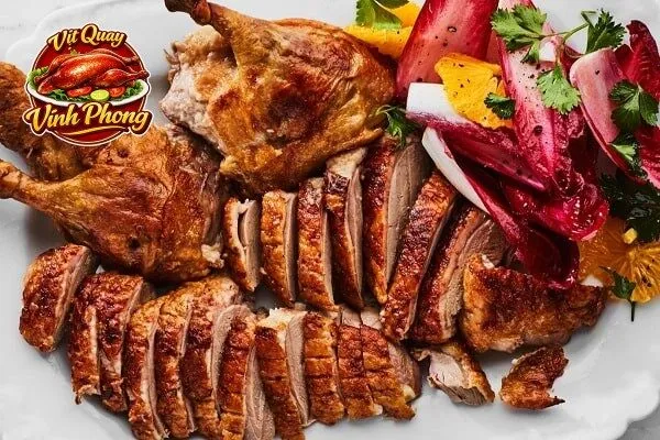 Vịt quay tỏi ớt miền tây cay thơm đậm đà hương vị đặc trưng