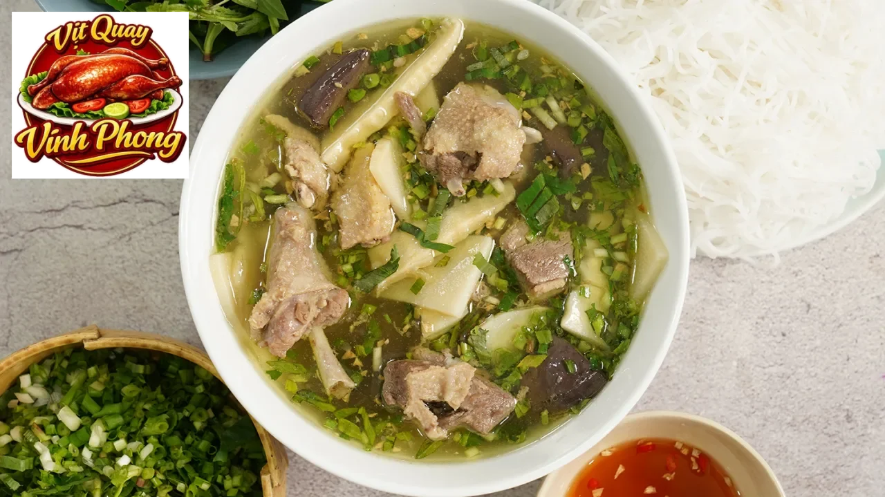 Các bước thực hiện món bún măng vịt thơm ngon chuẩn vị tại nhà